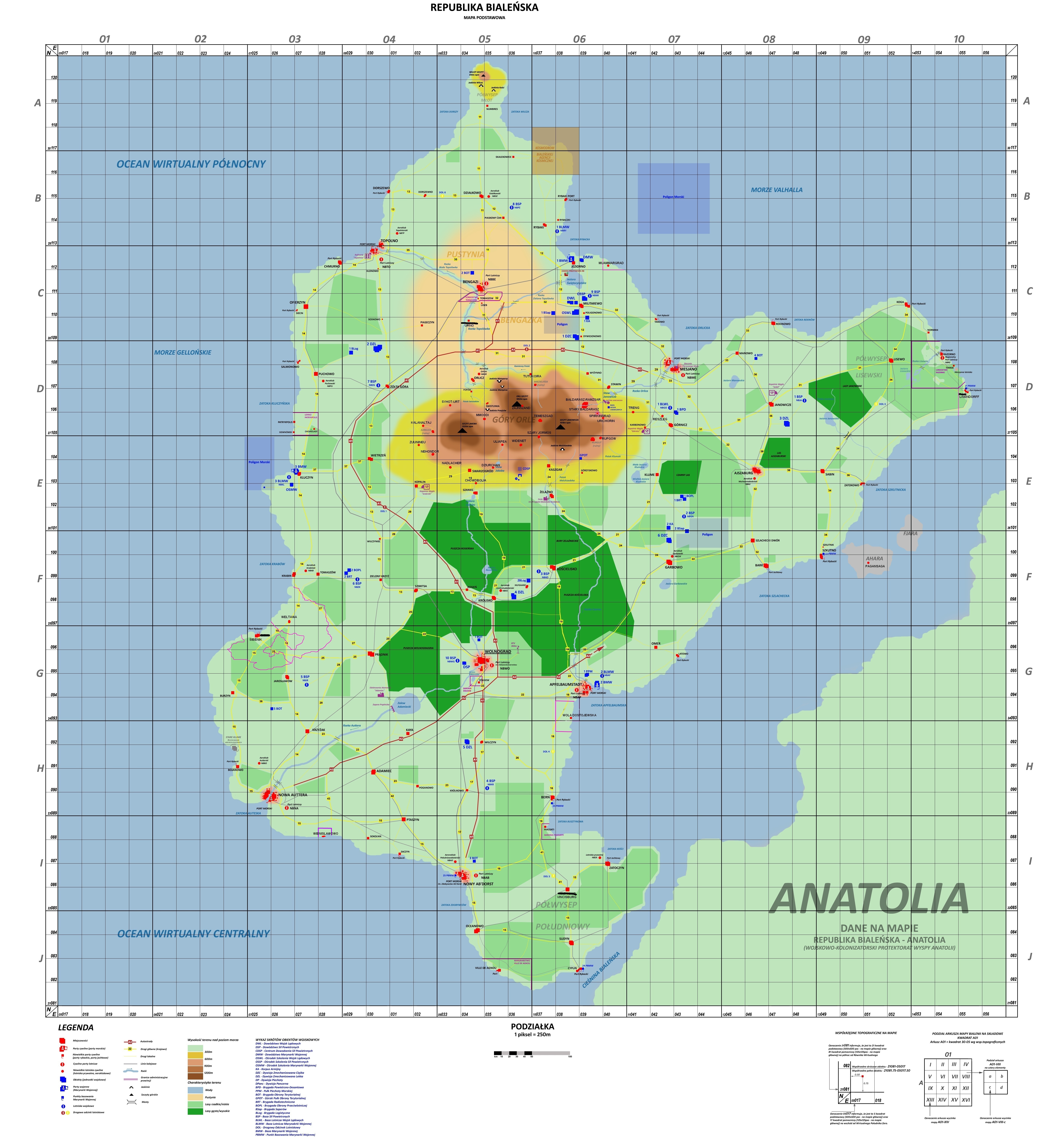 Mapa Bialenii - wersja 6.5