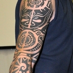 tatuaż polinezyjski ( tattoo ) ( tattoos )