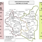 Mapa Polski II Rzeczpospolita 1921-1939