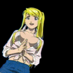 Fullmetal Alchemist Winry Rockbell animated hentai