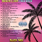 DJ Alex Mix - Beach Club Italo Disco (2015) back