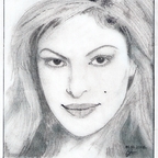 Eva Mendez - Portret