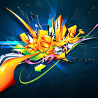 vector graffiti 3D