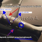 Zdjęcie Toyota Yaris - gdzie sie włącza światła ? [ NAUKA JAZDY ] [ L ]