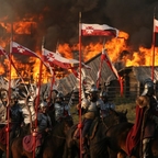 war army poland horsemen polish hussar fire dancing desktop 1128x752 hd-wallpaper-568846
