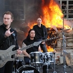 Within Temptation na planie teledysku "The Howling"