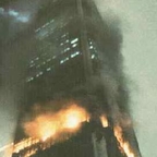 The Interstate Bank Building fire 11 września WTC