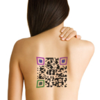 Tatuaże dla kobiet i dziewczyn-Temporary back Qr tattoos for woman and girls