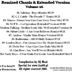 Remixed Classix & Extended Version vol. 26 - Back