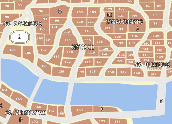 kliknij, by zobaczy� pe�ny plan miasta
