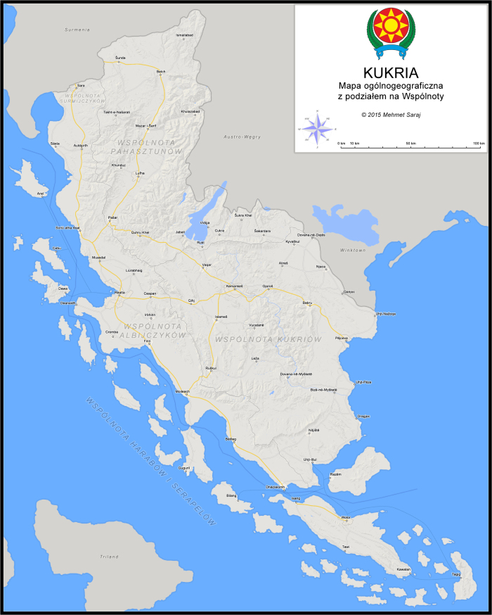 Mapa Kukrii