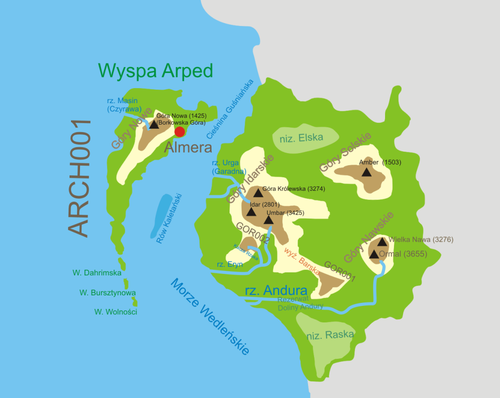 Mapa Baridasu