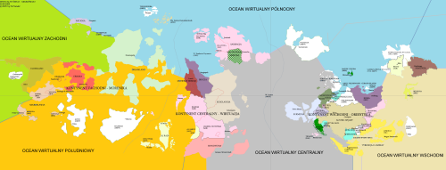 Mapa oceanów mikroświata z 30.09.2009 r.