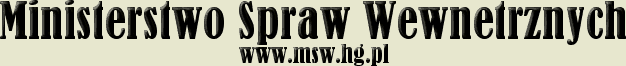 Ministerstwo Spraw Wewnętrznych