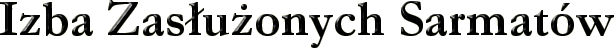 Izba Zas�u�onych Sarmat�w