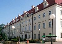 Pałac Książęcy - róg ulic Uniwersyteckiej i Ratuszowej