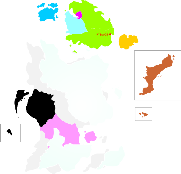 Mapa Księstwa Sarmacji