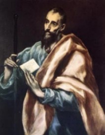 El. Greco. �w.Pawe� olej na p�&oacute;tnie 1608-1614