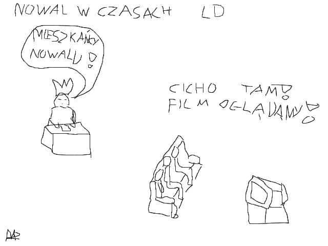 karykatura Jego Kr&oacute;lewskiej Mości Matta Zdolnego