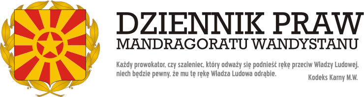 Dziennik Praw Mandragoratu Wandystanu