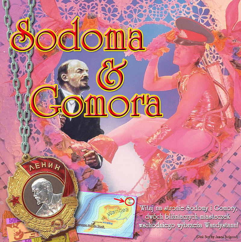Witaj na stronie Sodomy i Gomory, dwóch bliźniaczych miasteczek wschodniego wybrzeża Wandystanu!