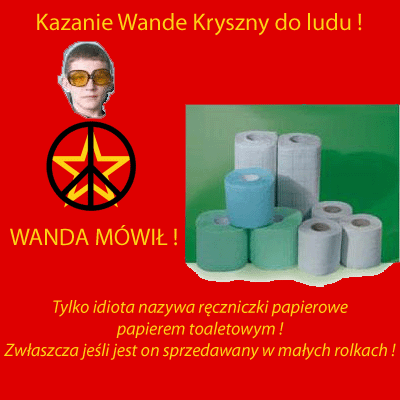 Kazanie Wande Kryszny do ludu !