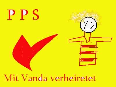 PPS= mit Vanda verheiratet