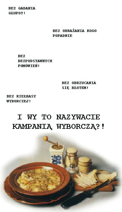 Kampania wyborcza w Sarmacji...