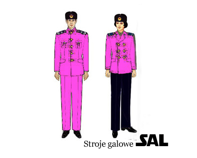 Mundury galowe SAL
