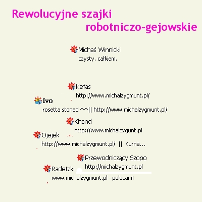 Rewolucyjne szajki...