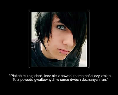 I płakać mu się chce...