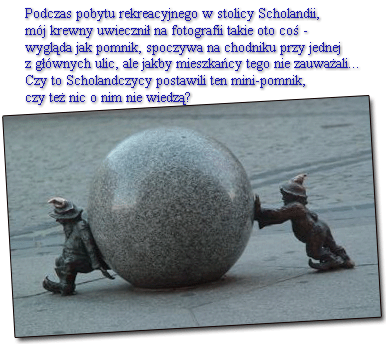 Fotka z urlopu w Scholandii