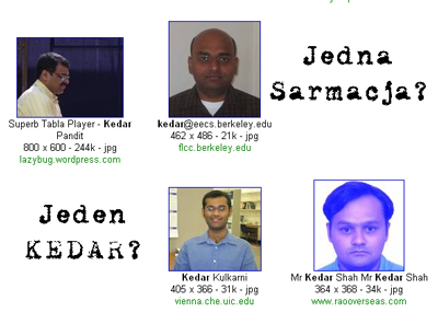 Jedna Sarmacja, jeden Kedar