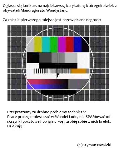 Konkurs.
