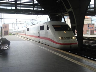 Mit dem Zug!