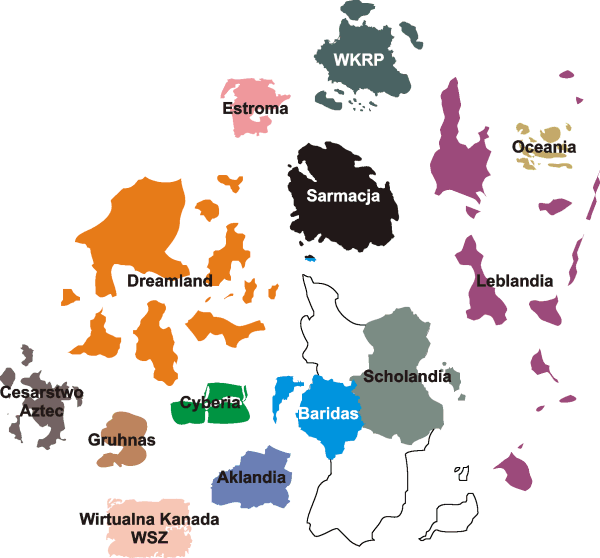 Mapa Mikroświata dawna