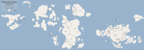 Mapa polityczna mikroświata
