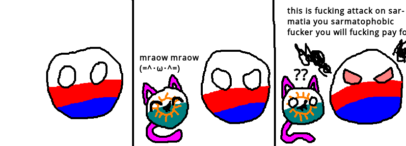 Tuolelenkka przychodzi do Sarmacji mrucząc, a ona jest na to wściekła