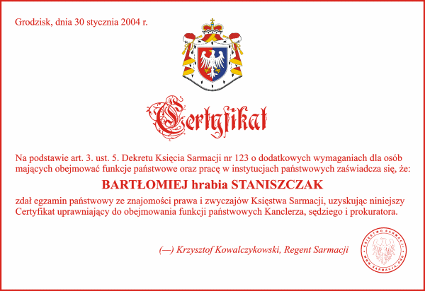 certyfikat 2