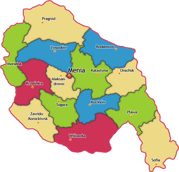 Mapa SRS